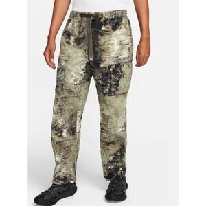 Nike Men’s ACG Smith Summit Wide Leg Cargo Camo Camouflage Pants Large
